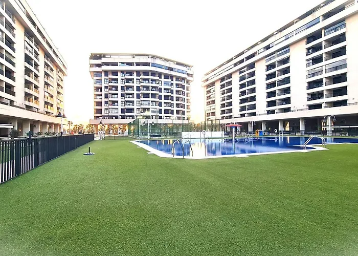 Apartment Luxury D9-29 With Terrace And Sea Views With Two Valencia